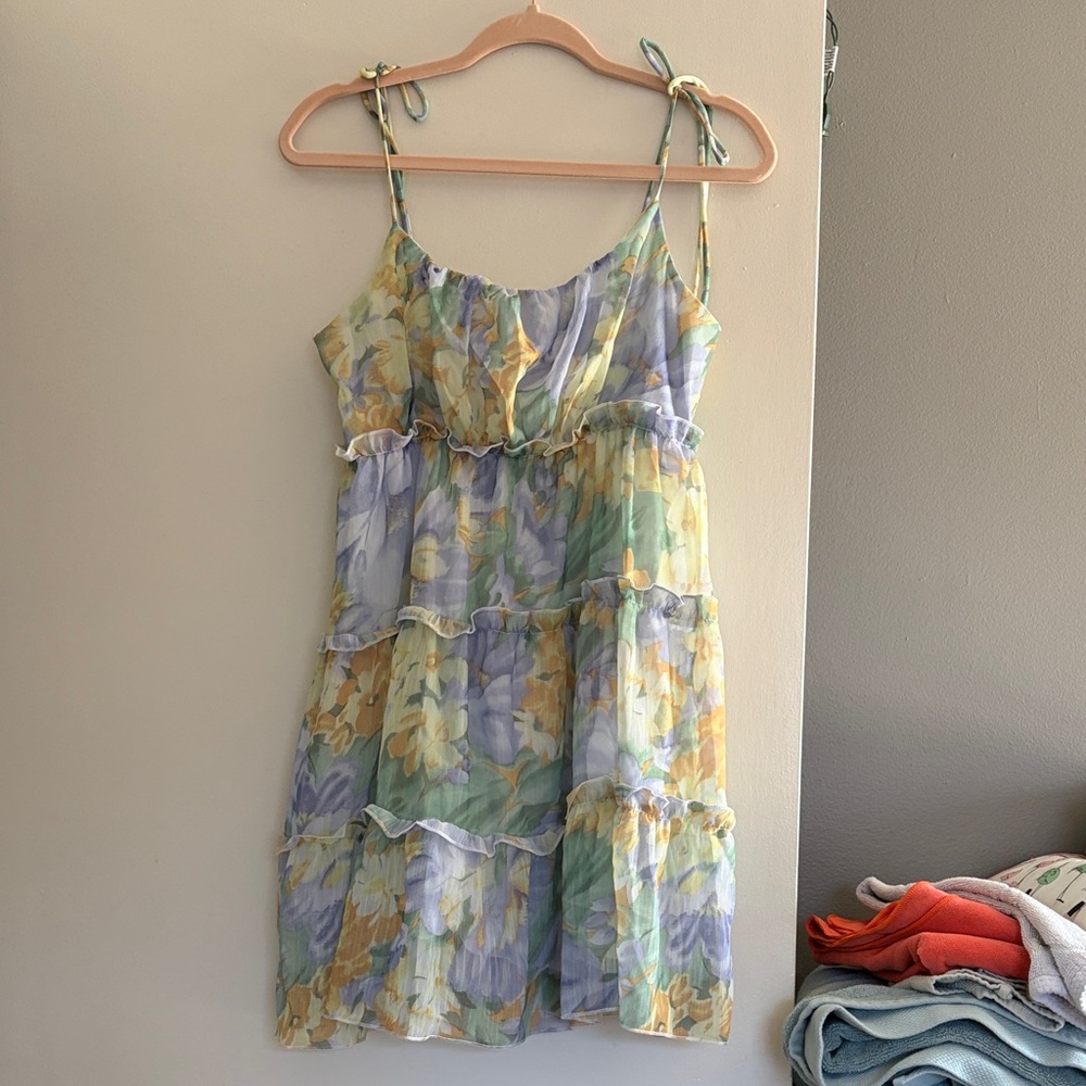 Floral Tiered Sundress
